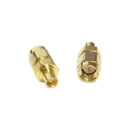 1pc NEW SMA Male Plug to MCX Female Jack RF Coax Adapter Modem Convertor Connector Straight Goldplated wholesale