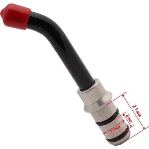 1pc Universal Dental Optical Fiber Guide Rod Tips For Dental LED Curing Light Lamp 21x12mm Black