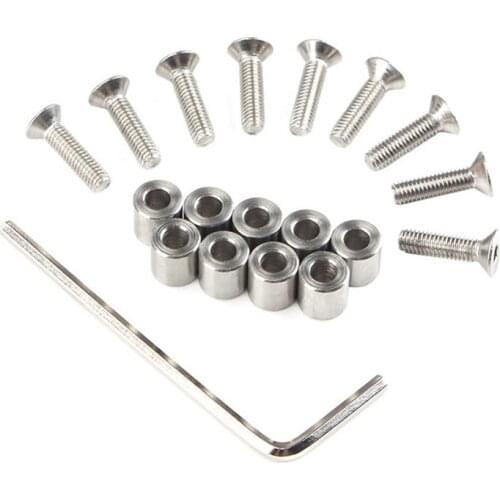 3D Printer Accessories Screw Kit For Prusa MK3 Printer Parts Y Axis Carriage Screw Upgrade Kits M3 Screw X9 Wrench X1
