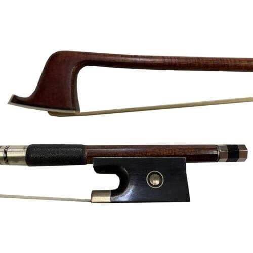 5pcs New professional 4/4 hybrid Carbon fiber violin bow outside pernambuco Ebony frog
