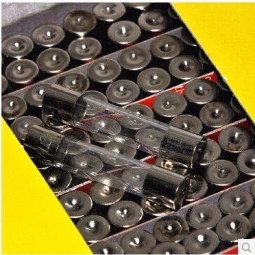 Free shipping new glass fuse 6 * 30, 2A 250V fuse quality (1 box 100PCS)