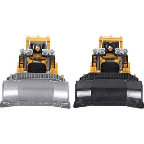 Remote Control Bulldozer 1/24 Light & Sound Engineering Car Toys