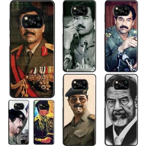 Arabic Iraq Saddam Hussein For Xiaomi Mi 11 Ultra Note 10 Lite Mi 9T 10T Pro Case For POCO M3 X3 Pro F1 F2 F3 Cover