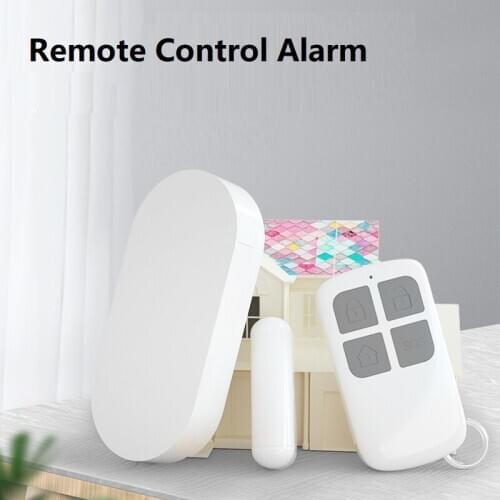 Home Burglar Alarm Police Siren Speakers Loudly Multi-function Door Window Alarm Remote Control Wireless Door Sensor Alarm