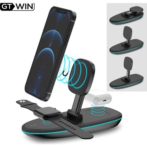 Магнитные беспроводные зарядки для мобильных телефонов GTWIN China At AliExpress