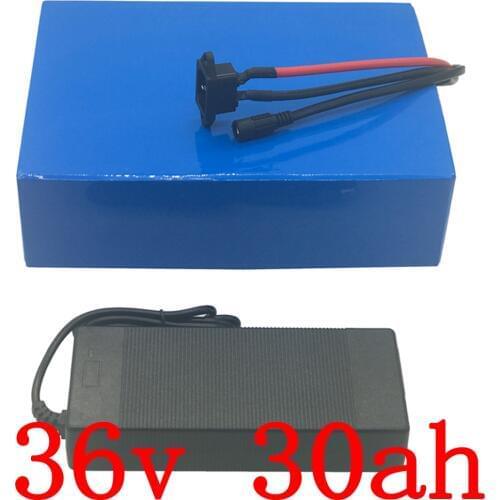 1500W 36V 30AH ebike battery 36V Lithium ion battery 36V electric scooter battery 36v 30ah electric bicycle battery+5A charger