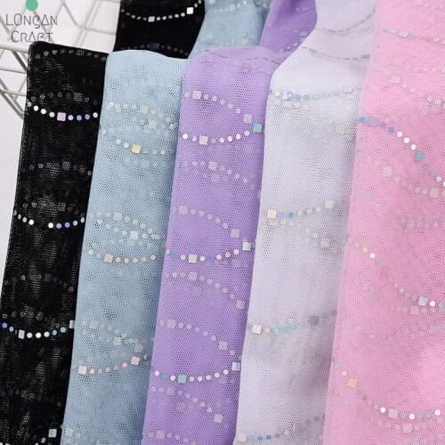 150cmX100cm Soft Mesh Lace Fabric For Girls' Tulle Dress And Garmant DIY Sewing Decorative Mesh Fabric