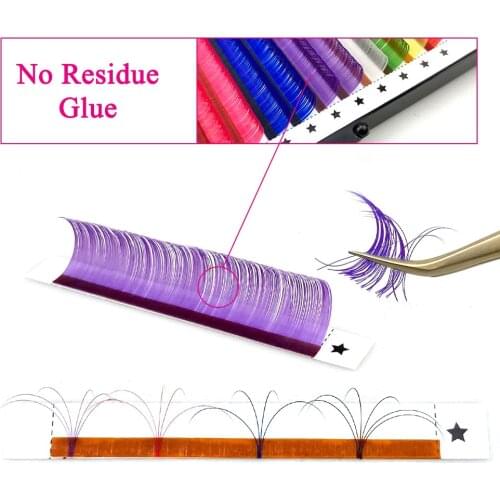 Abonnie Premium Matte Dark Private Label Foil C D Curl Eyelash Extensions Mix Trays Cashmere Eyelash Volume Makeup Cilios