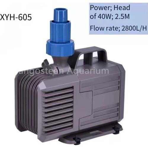 40W/60W/85W100W/125W Aquarium water pump Ultra-Quiet Submersible Fountain Pump Filter Fish Pond water pump for fountain 220v