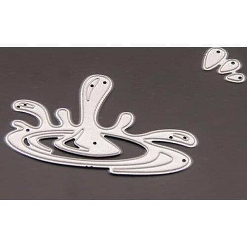 2021 New New Raindrop Cutting Dies Stencil DIY Scrapbooking Embossing Album Paper Card Craft