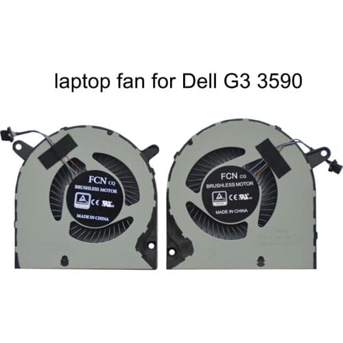 CPU Cooling fans For Dell G3 3590 G3-3590 0160GM 160GM 04NYWG 4NYWG GPU Graphics card cooler fan New EG75070S1 1C070 1C060 S9A