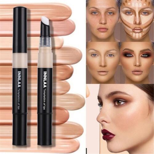 Foundation Makeup Full Cover Contour Face Concealer Base Primer Moisturizer Hide Blemish Brand Bronzer Concealer Stick Consealer