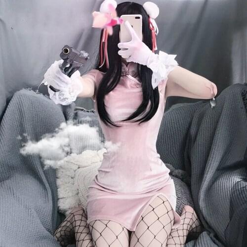 Girls Japanese Style Sweet College School Uniform Short Sleeve Sailor Costume Pleated Skirt Suits Student Pink JK Uniforms