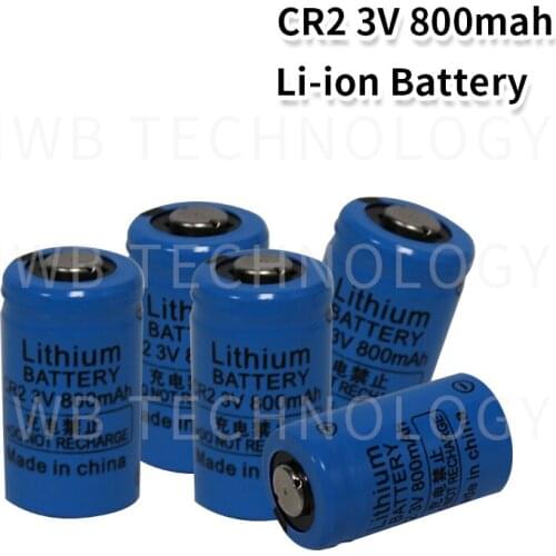 10PCS/lot CR2 3V 800mah lithium battery CR15H270 CR15266 CR - 2 w/C1B Camera, patrolling pen, alarm system Free Shipping