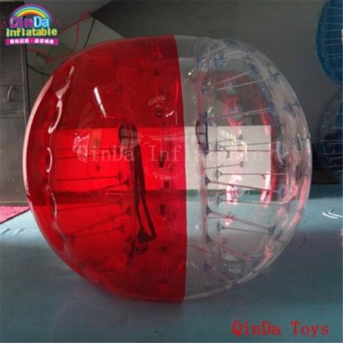 2017 hot selling bubble ball,1.2m inflatable bumper ball with pump