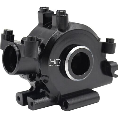 Aluminum secure lock HD front bearing gear box bulkhead for 1/10 scale Losi Rock Rey Baja Rey