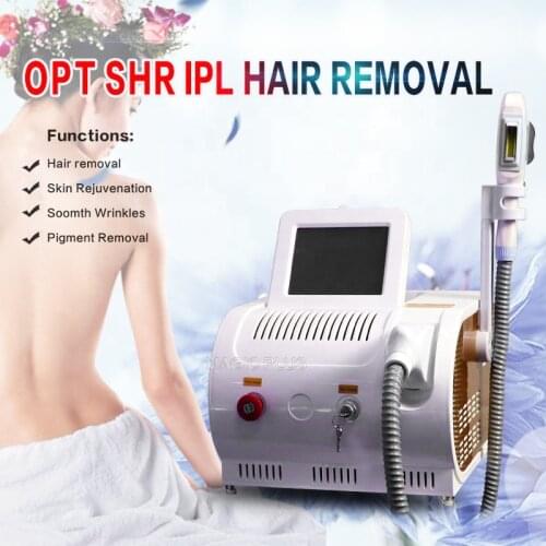OPT IPL Hair Removal Machine Painless Hair Removal Skin Rejuvenation Bi-polar RF IPL Epilator Facial Beauty Device US Stock