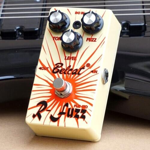 Belcat FUZZ Electric Guitar Effect Pedal True bypass FUZ-510 with Tone Fuzz Level Control Effects Stompbox