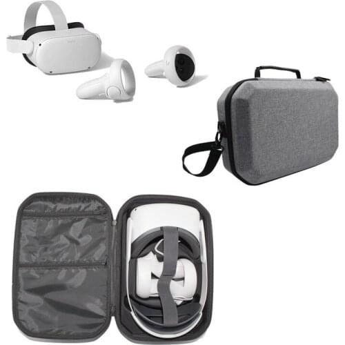 For Oculus Quest 2 VR Headset Travel Carrying Case Hard EVA Storage Box Bag For -Oculus Quest2 Protective Pouch