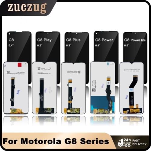 For Motorola Moto G8 Play Plus LCD Display Touch Screen Digitizer Assembly For Motorola G8 Power Lite
