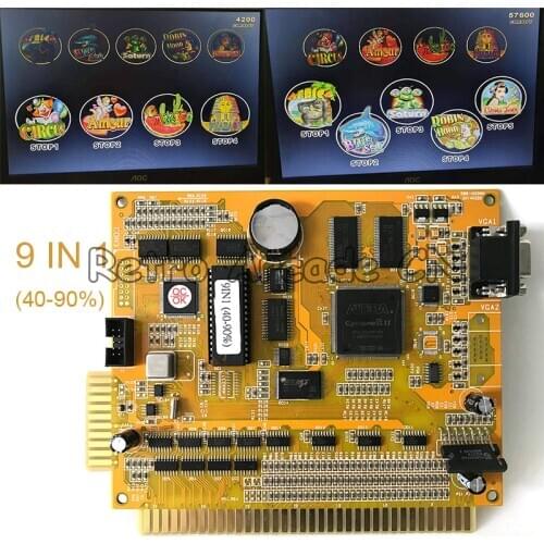 Dual screen Single screen win system casino games slots roulette electronic puhser cabinet gambling machines PCB Game Board