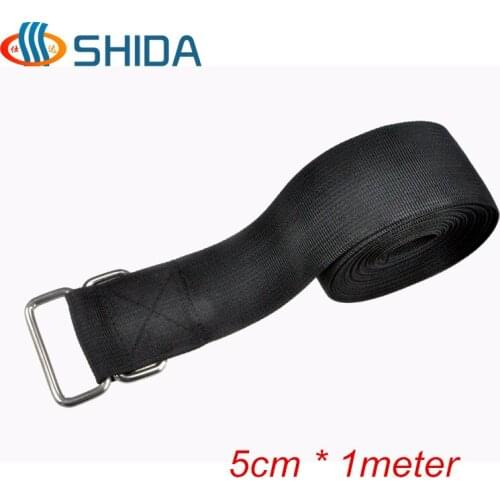 Hot Sale Double Metal Buckle 2pcs 5cm*1meter Ratchet Tie Down Strong Polypropylene Webbing Quick Lock Strap Luggage Cargo Belt