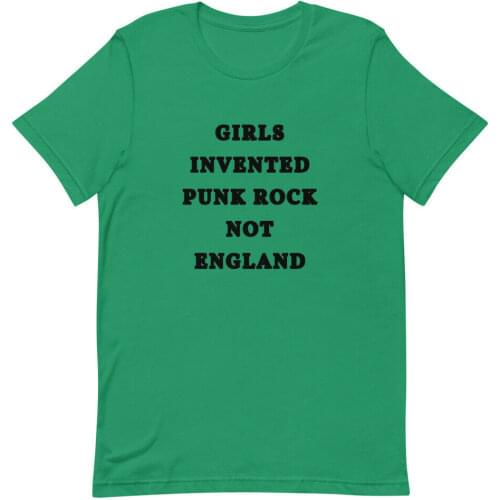 Kim Gordon Sonic Youth - GIRLS INVENTED PUNK ROCK NOT ENGLAND T-Shirt