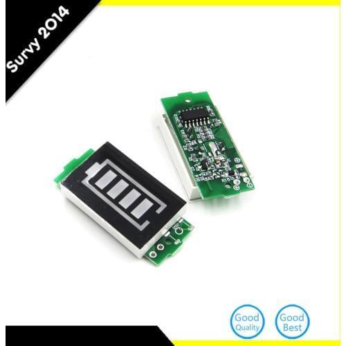 Single 1S 3.7V Lithium Battery Capacity Indicator Module 4.2V Blue Display Electric Vehicle Li-po Li-ion Battery Power Tester
