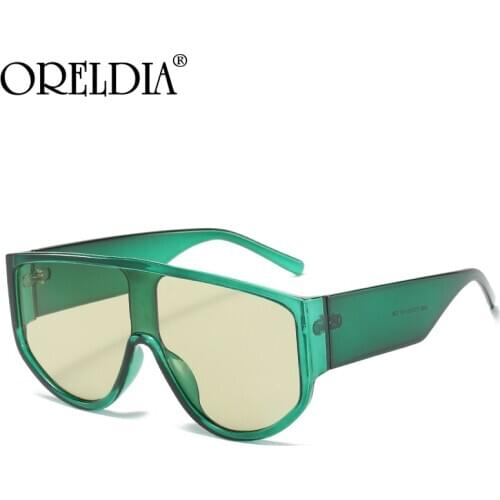 2021 Latest Trendy One-Piece Sunglasses Female Fashion Personality Glasses Semi-Circle Big Frame Trendy Mens Sunglasses UV400