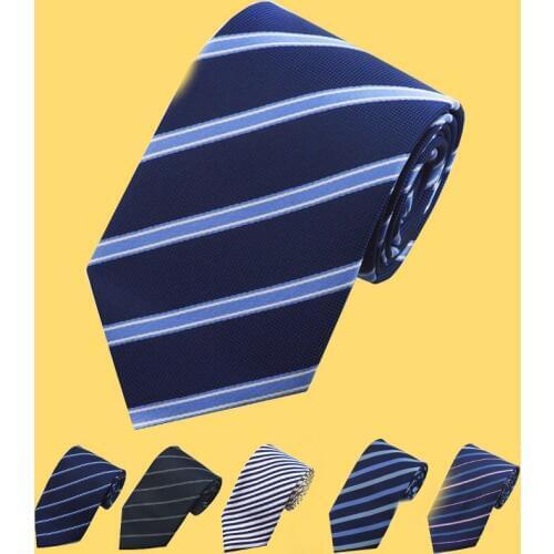 NEW Multicolor Stripe Ties For Men Brand Mens Neckties Sets Wedding/Business/gift Tie