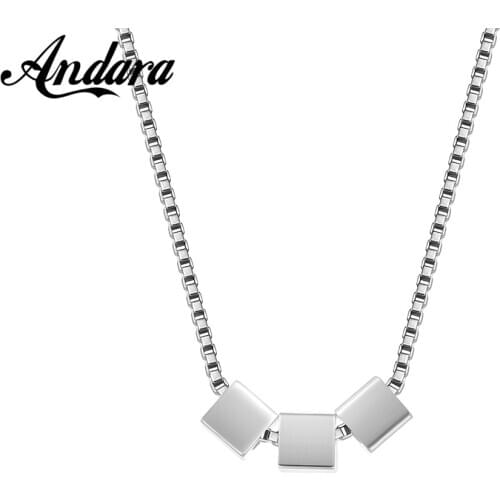New Style 925 Silver Necklace Fashion Simple Necklace Woman Jewelry Wedding Wedding Gift