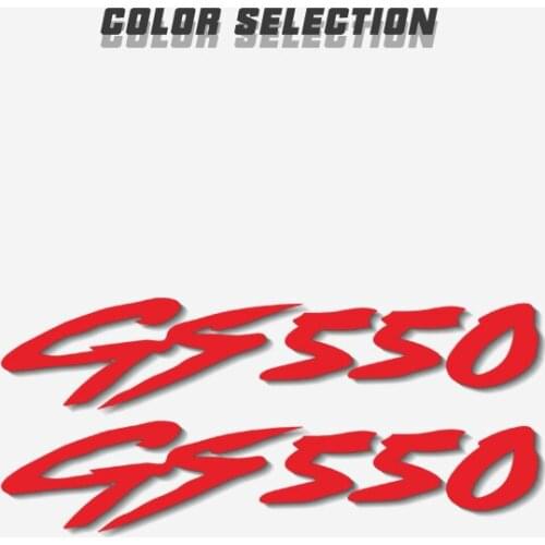 Pegatinas Motorcycle Reflective Stickers Body helmet fuel tank Waterproof logo decal For SUZUKI GS550 gs 550