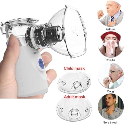 Portable Asthma Inhaler Mini Handheld Inhale Mesh Nebulizer Atomizer Inhaler Nebuliser Inhalator for Kids Adult Nebulizador