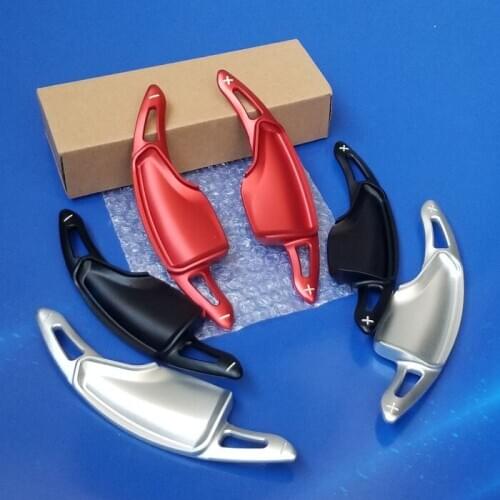 QDAEROHIVE Steering Wheel Shift Paddle Extension Shifters For Chevrolet Camaro 2012-2018