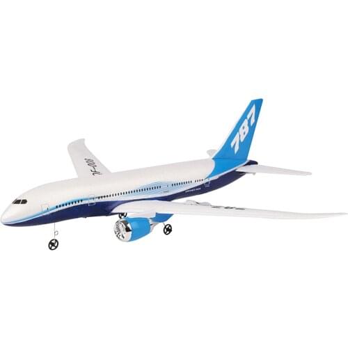 QF008 Boeing 787 550mm Wingspan 2.4GHz 3CH EPP LED Light RC Airplane Fixed Wing RTF Scale Aeromodelling