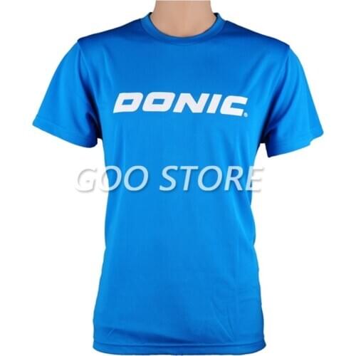 DONIC Table Tennis Jerseys Training T-Shirts absorb sweat comfort Quick drying ping pong shirt cloth sportswear