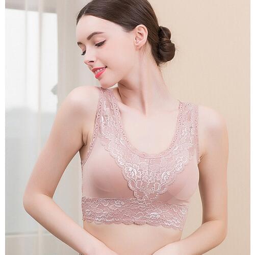 Women 100% Real Silk Bras 3/4 Cup Body shaping Wire Free Adjusted-straps Women Underwear Sexy Lingerie 8048