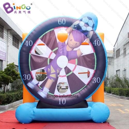3.9X1.3X4m soccer inflatable game / inflatable football target / portable football inflatable target -toy