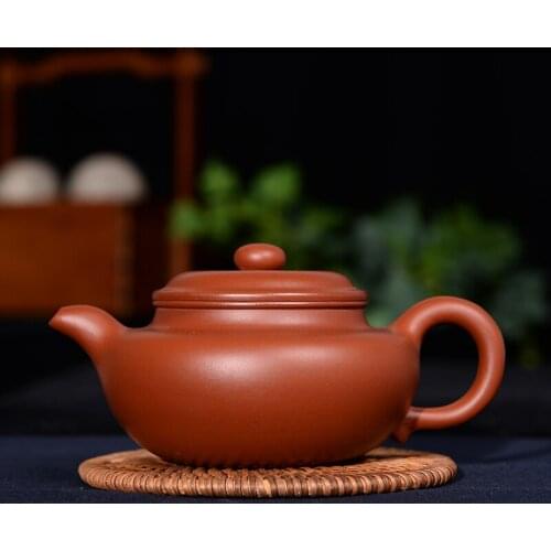 300ML Yixing Purple Sand Antique Teapot Teaset Hand Made Pot Dahongpao Mud Zisha Kung Fu Tea Set Tea Ceremony Birthday Gift