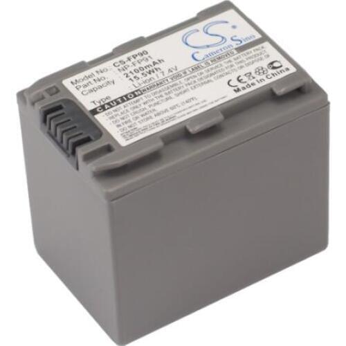 Cameron Sino 2100mAh battery for SONY DCR-DVD105 D-DVD105E -DVD203 -DVD205 -DVD205E -DVD305 -DVD403 -DVD404E NP-FP90 -FP91