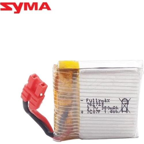 Upgrade 3.7V 380mAh battery and charger for SYMA X21 X21W x26 X26A remote Control drone parts with X21 X21W x26 X26A battery