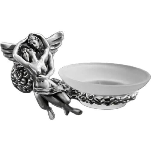 MB-0815TBCPaper Holders Bathroom Accessory Chrome Romantic Bath Hardware Set Bathroom Fitting Towel Ring Toilet Brush Holder