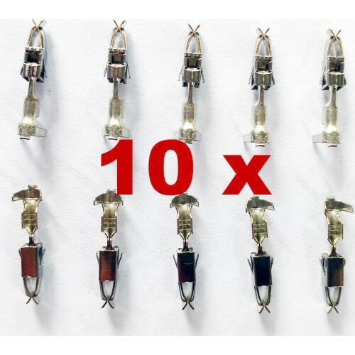 10/50/100/200/500/1000pcs/lot EV1 TERMINALS PINS (FEMALE) For BOSCH NORMAL+SHORT+LOW 2,3,4,5,6,7,8 pin/pole