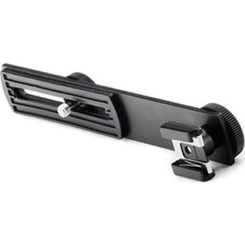 DSLR Camera Flash Bracket with 1/4"-20 Screws Socket Connector fr camera tripod