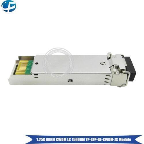 LC 1.25G 1310 1360 1410 1430nm 80km CWDM Gigabit SFP Module For HUA WEI/ZTE Switches