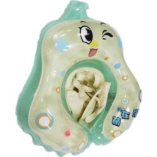 Summer Swimming Float Fruit Pattern Portable Inflatable Swimming Ring Baby Swimming Float Inflatable Safety Infant Float Circle