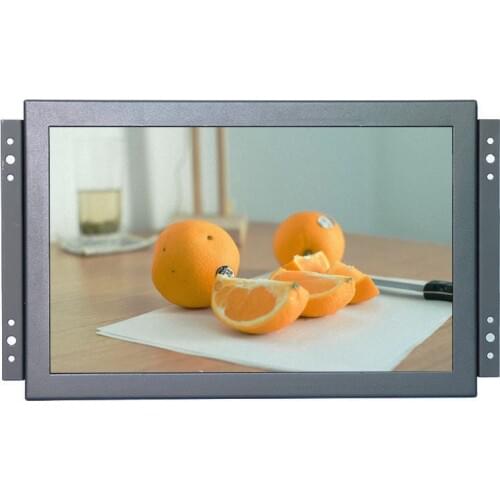 10.1 Inch Home Security CCTV Monitor IPS LCD HD Color Screen 1280x800 With AV/VGA/HDMI/BNC/USB Input Built-in Speaker