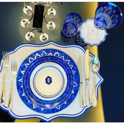 12 People Set Cotton %100 Linen Placemat and 12 pieces Napkin table decoration wedding boho decor manteles party decoration mesa