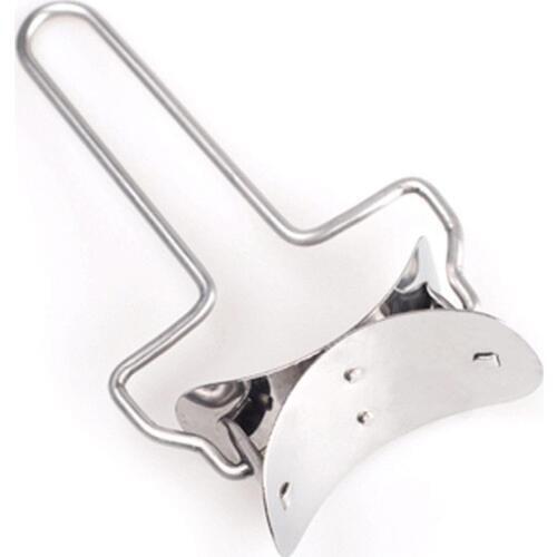 New 8cm Fondant DIY Dumpling Tools Stainless Steel Spatula Cookie Round Rolling Cutting Blade Dough Circle Cutter