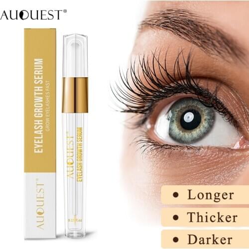 New Arrival AuQuest Eyelash Growth Serum Eyelash Enhancer Rapid Lash Essence Thicker Fuller Darker Longer Lasher Eye Care